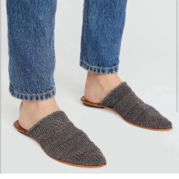 Free People Cydwoq Orient Mule tan 39 woven leather - Picture 8 of 9